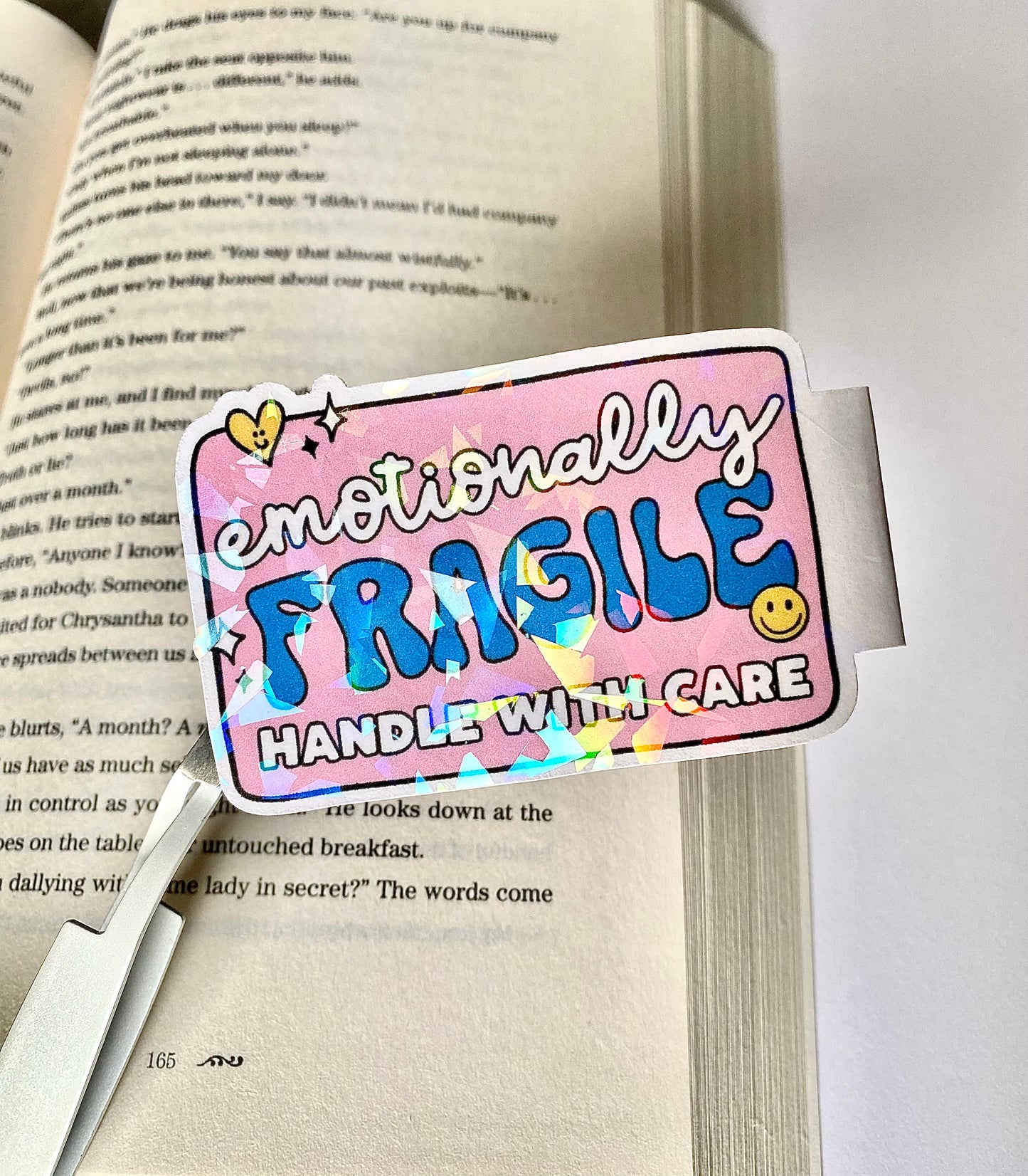 Emotionally Fragile Magnetic Bookmark