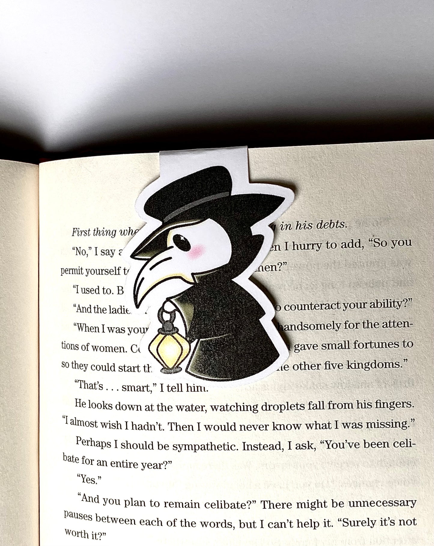Blushing Doc Magnetic Bookmark