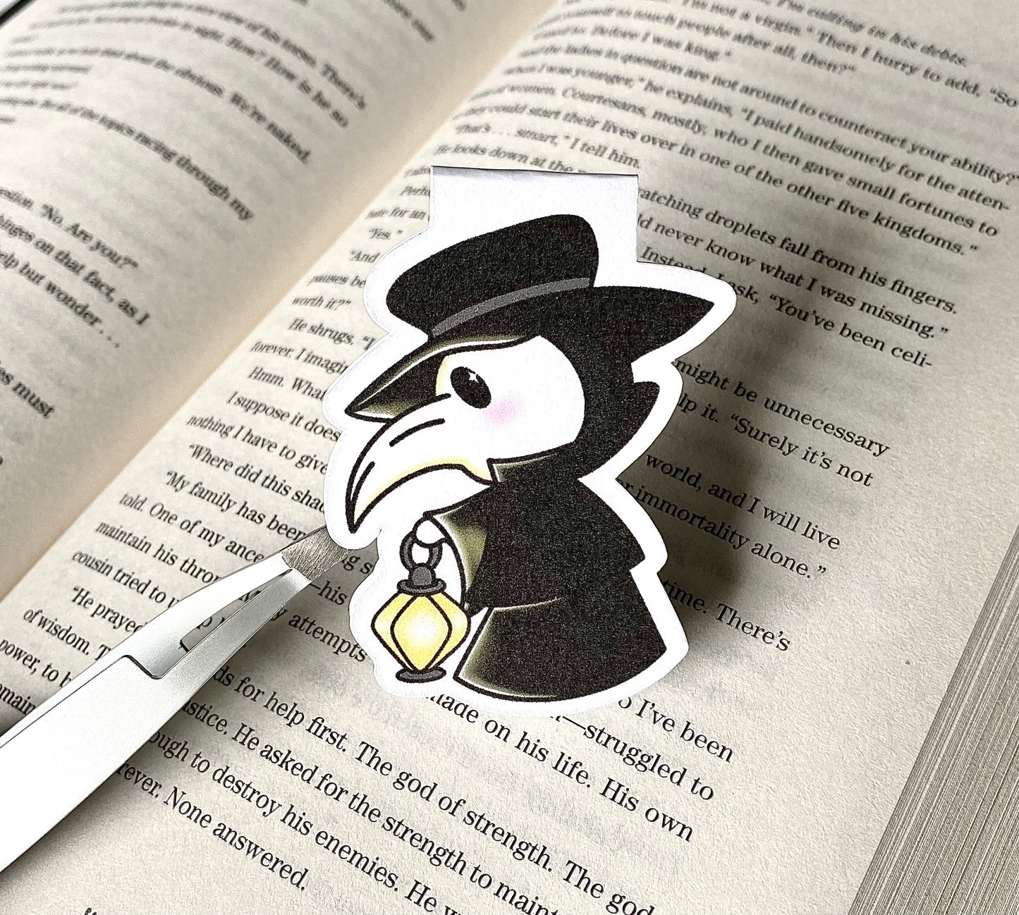 Blushing Doc Magnetic Bookmark