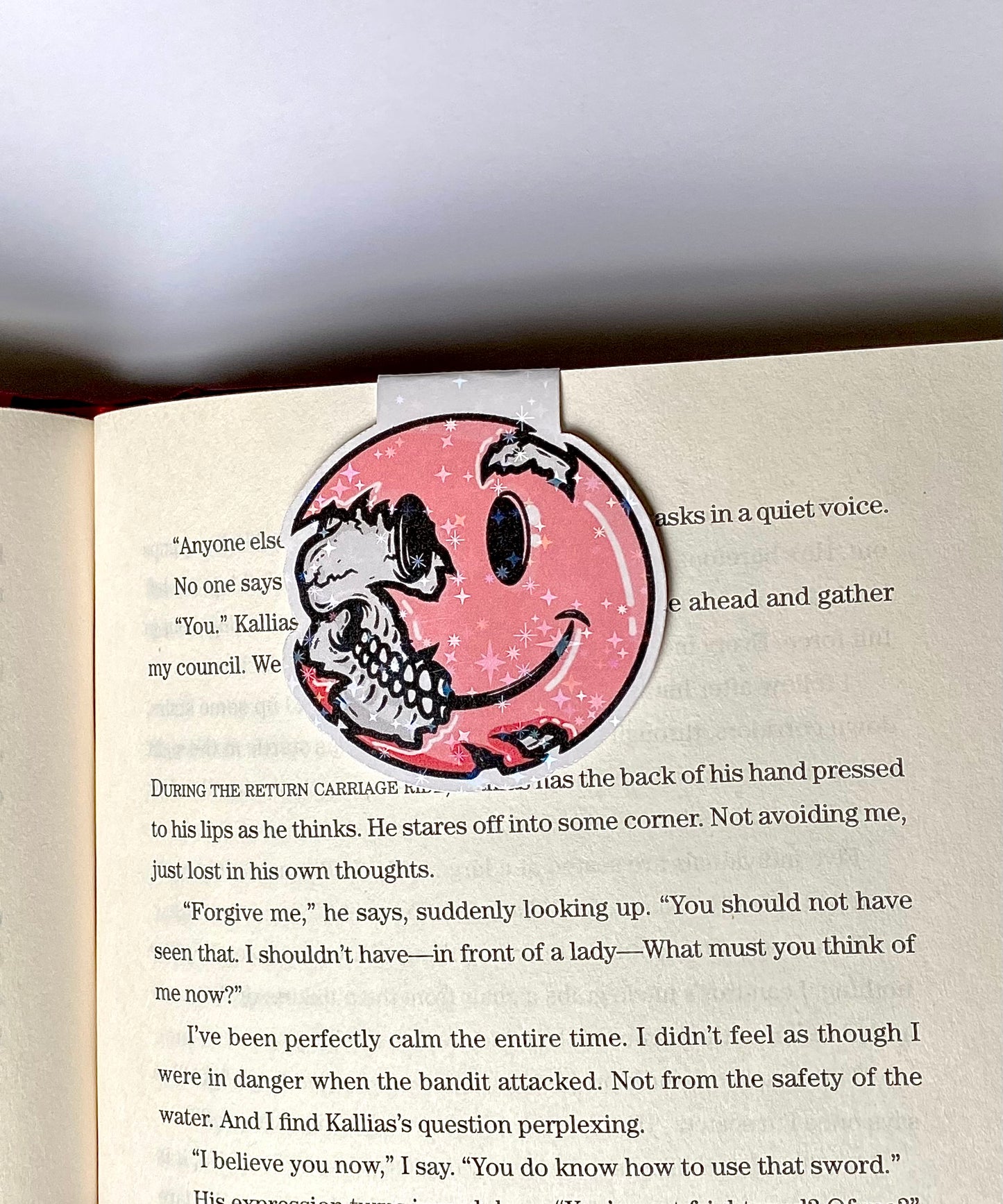 Candy Skull Magnetic Bookmark