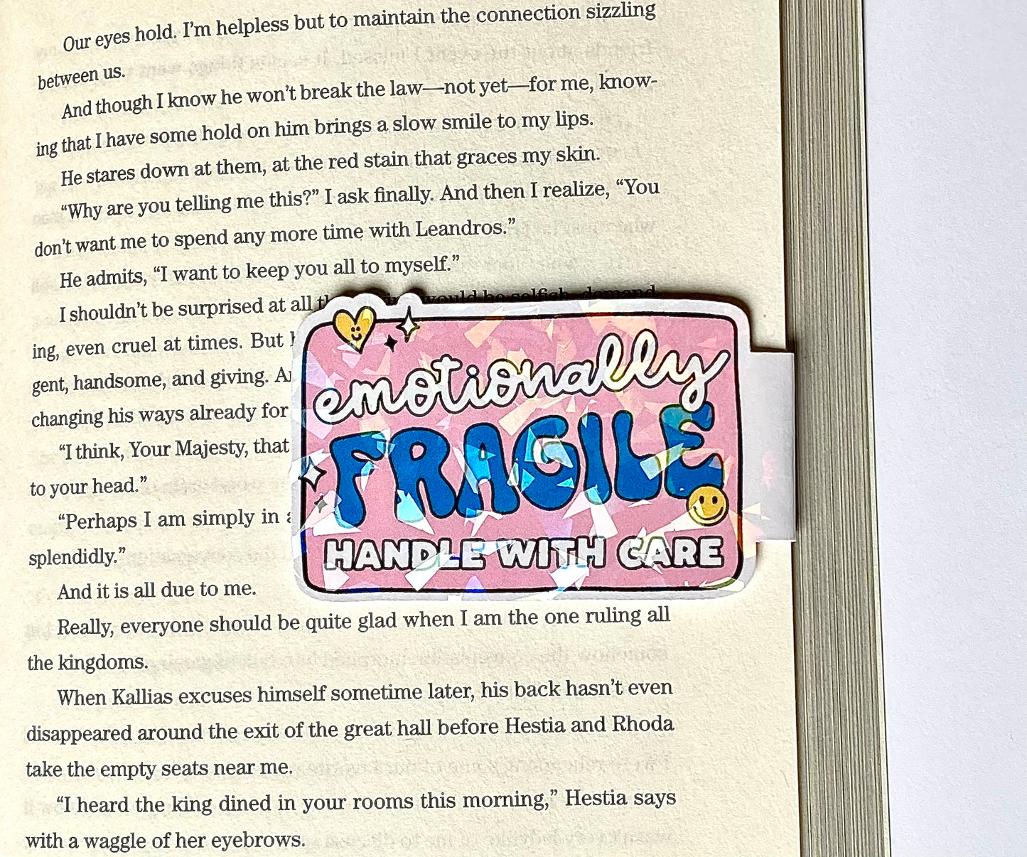 Emotionally Fragile Magnetic Bookmark