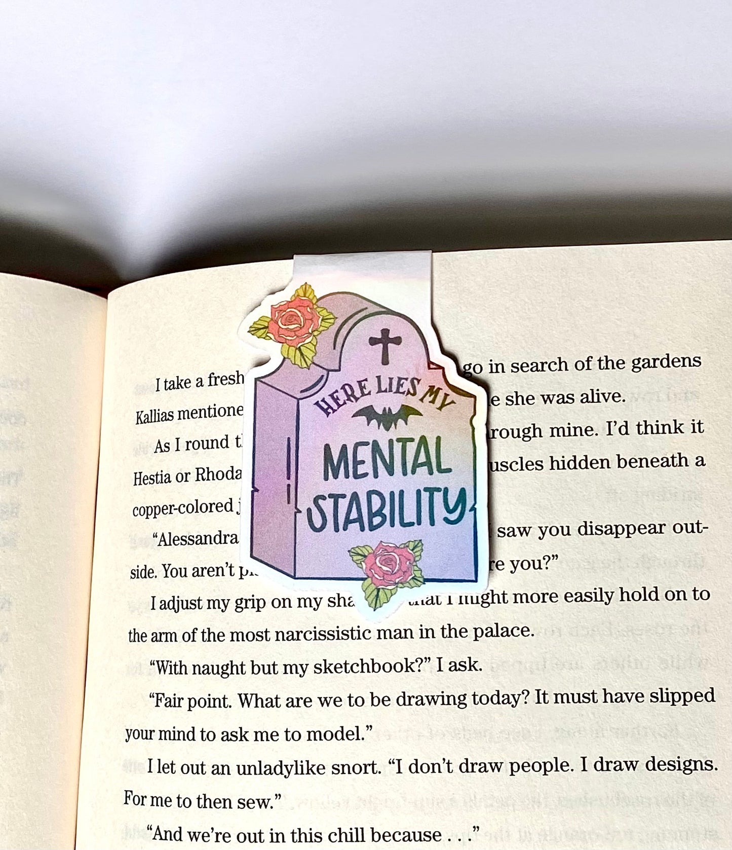 Mental Stability Magnetic Bookmark