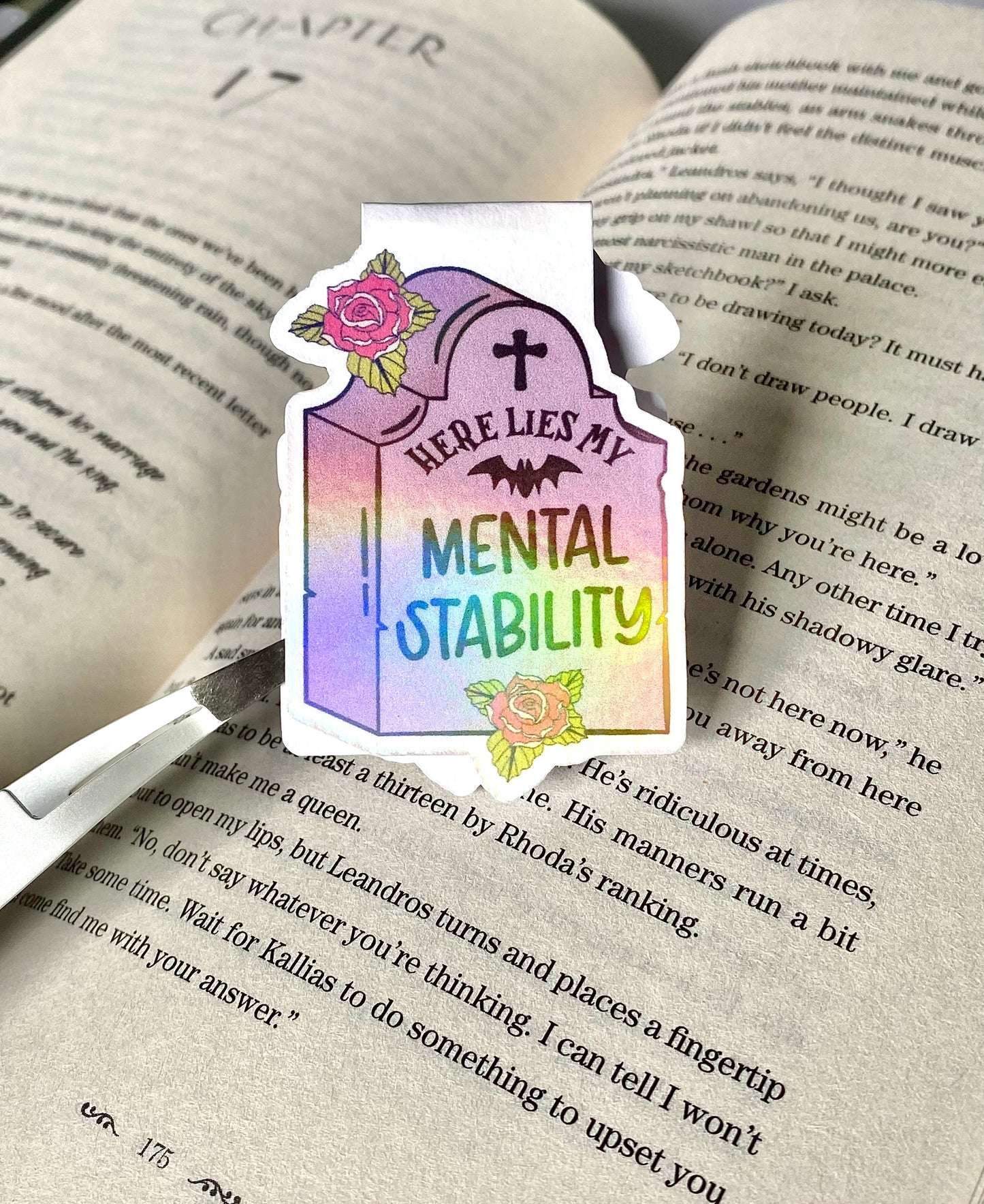 Mental Stability Magnetic Bookmark