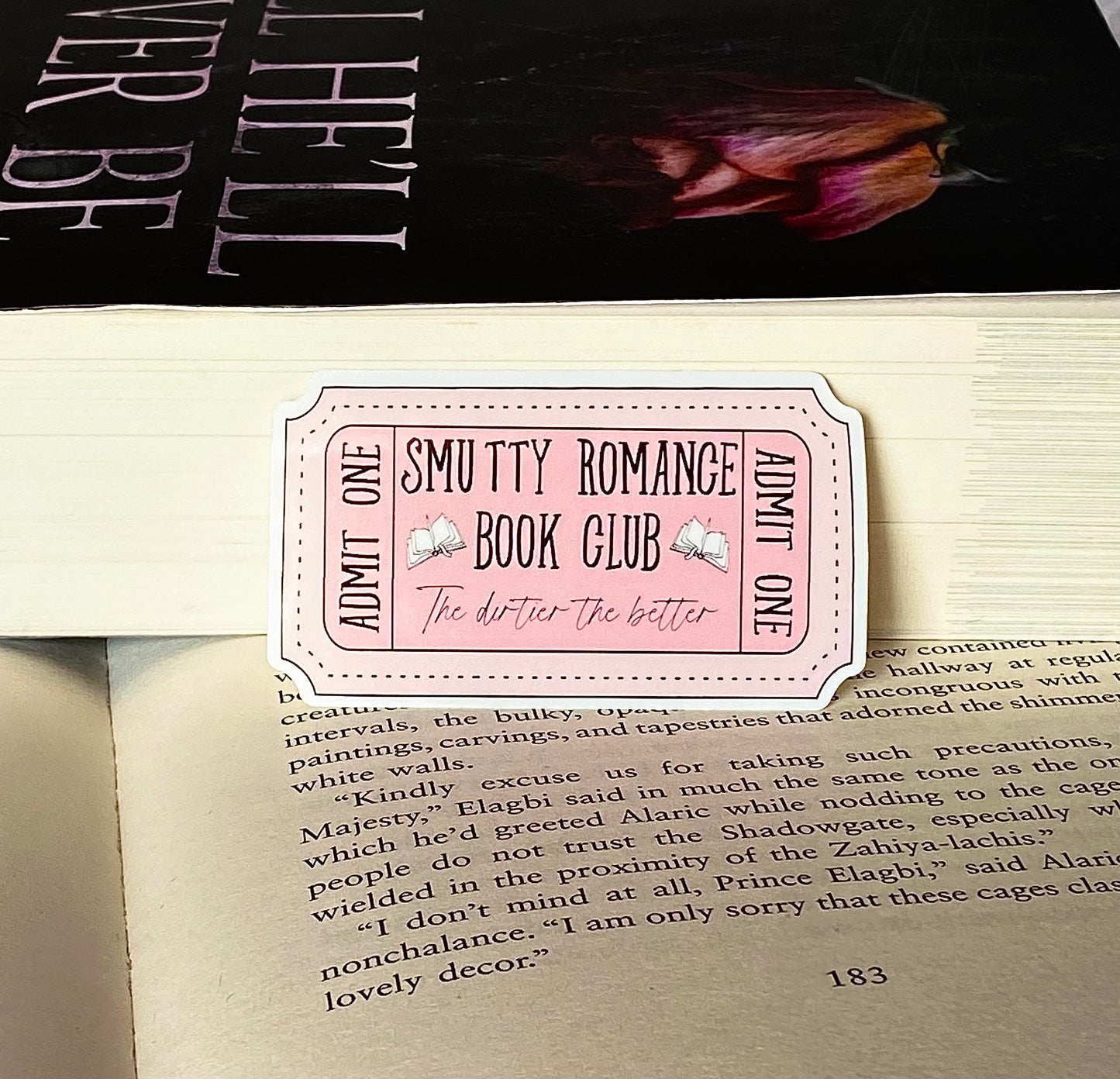 Smutty Romance Sticker