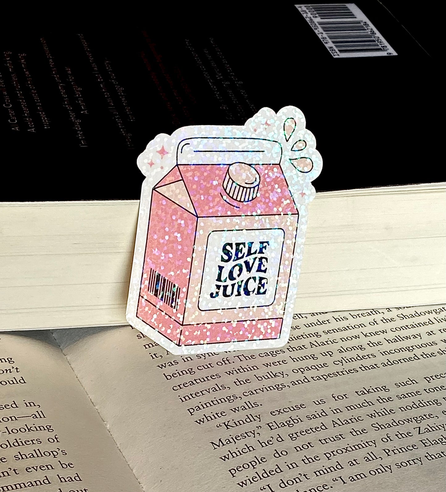Self Love Juice Holographic Sticker