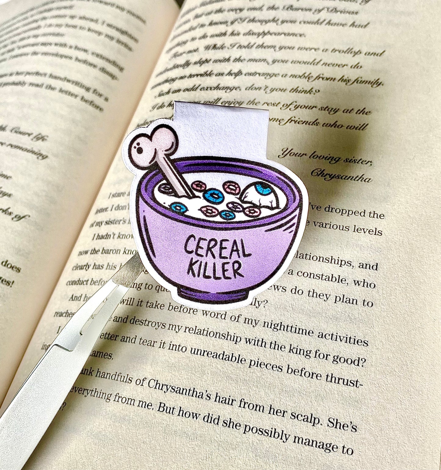 Marcador magnético del asesino de cereales
